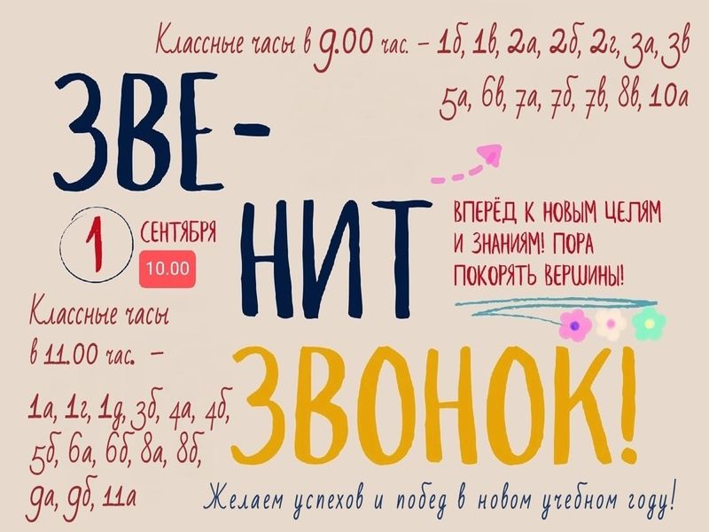 Торжественная линейка посвященная Дню Знаний.